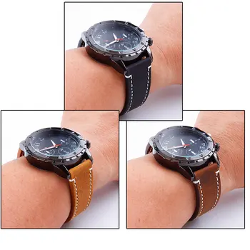Akcesoria do zegarków paski do zegarków 18mm 20mm 22mm High-end retro skóra bydlęca watchband watchband z paskami z prawdziwej skóry