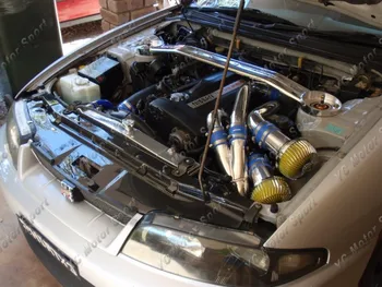 Akcesoria samochodowe Carbon Fiber GD Style Cooling Panel Fit For 1995-1998 Skyline R33 GTR Cooling Slam Panel