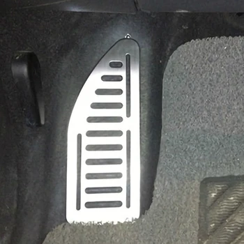 Akcesoria samochodowe ze stali nierdzewnej podnóżek podnóżek pokrywa pedał auta dla Ford Focus 2 MK2 MK3 MK4 2012-2017 Kuga Escape