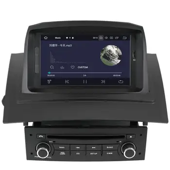 Android10.0 4G+64GB samochodowy odtwarzacz DVD z gps multimedia radio do Renault Megane 2 Fluence 2002-2008 nawigacja GPS wbudowany moduł DSP