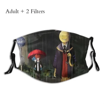 Autobus S Raining Maskowy Protection Assassination Classroom Science Fiction Comedy Anime Adulte Face Mask With Filters