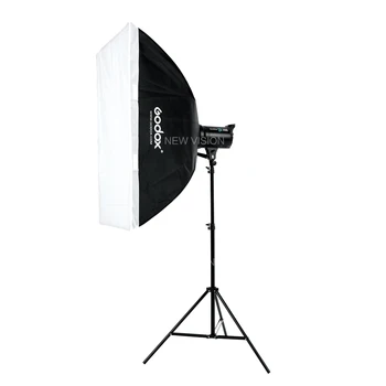 Bezpłatna DHL Godox 900W Studio Flash Lighting Kit 3 X 300W Photography Strobe light & Softbox & Light Stand Portrait Kit