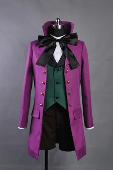 Black Butler 2 II Alois Trancy Cosplay Costume Version B For 2016 New Adult Men Women Halloween Party Suit Full Sets