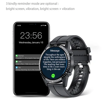 Bluetooth telefon inteligentne zegarki męskie wodoodporne, Sport, fitness zegar tracker zdrowia pogoda wyświetlacz 2020 nowe inteligentne zegarki kobieta
