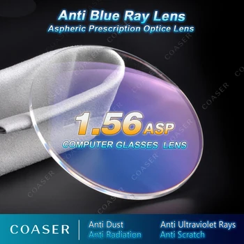 COASER Anti Blue Ray przepis optyczne, okulary, okulary soczewki krótkowzroczność dalekowzroczność do czytania komputerowe okulary ramki okularów