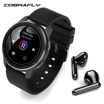 COBRAFLY MX11 Smart Watch odtwarzacz Mp3 Bluetooth 5.0+3.0 Smartwatch 2021 256M Storage fitness-tracker sportowe zegarki dla mężczyzn kobiet