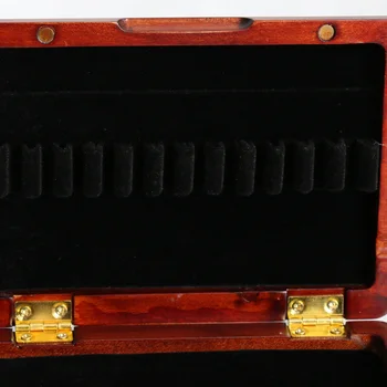 Ciemno-czerwony obój trzcinowy etui do przechowywania skrzynia uchwyt do wiatru instrumentów dętych części