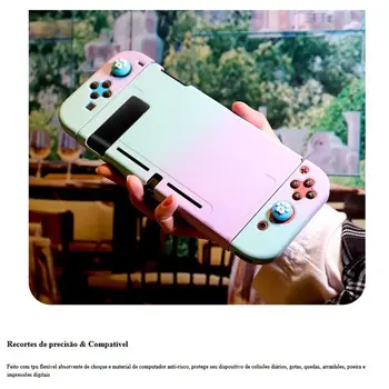 Coloful PC Shell Case For Nintendo Nintend Switch Protector Hard Case Shield Nintendos Joy Switch All Around Protection Cover