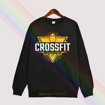 Crossfit Logo Jesień Wysokiej Jakości Bluza Top Bluza Męska Odzież Uliczna Bluza Sweter