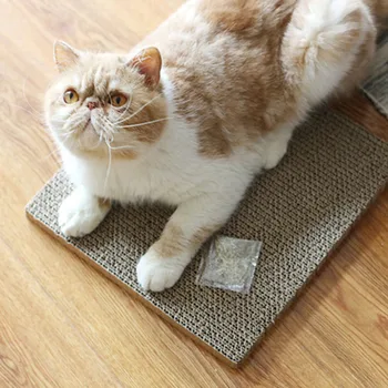 Cute Cat Drapaczka House Pet Dog Claw Scratching Board Bed Japanese Korean Milk Car karton Cat Bed with Catnip Pet Supply