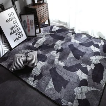 Czarno - biały wzór geometryczny dywany do salonu stolik dywany dla dzieci czołgać antypoślizgowe maty dziecko składany gry dywan