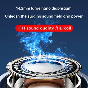 DDJ pasek na szyję Bluetooth Bezprzewodowe słuchawki Huawei Samsung Xiaomi słuchawki do gier zestaw słuchawkowy z mikrofonem, redukcja szumów