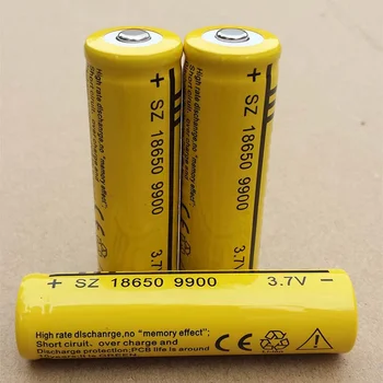 DING LI SHI JIA 2pcs 18650 battery 9900 3.7 v akumulator litowo-jonowy +18650 26650 ładowarka