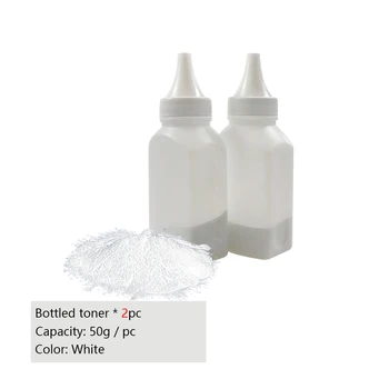 DMYON White Regeneracji Toner Powder jest kompatybilny z drukarką HP 125A CB540A 541A 542A 543A CP1210 1213 1214 1215 1216 1217 1510 1312