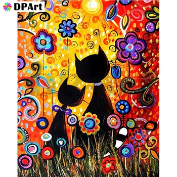 Diamond Painting 5D Full Square/Round Drill Cat Daimond Rhinestone Embroidery Painting Cross Stitch Mosaic Picture M1322