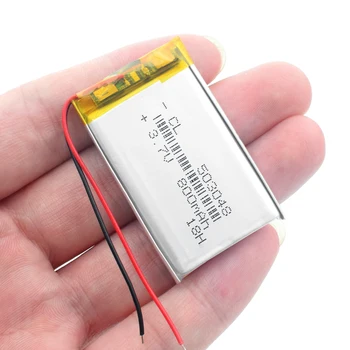 Diody led polimerowa bateria litowa 3.7 V 503048 Li ion Cell Replacement 800MAH Rechargeable Batteria dla komórek sprzętu medycznego