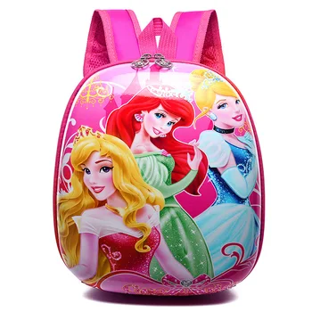 Disney Children bag for school shell princess backpack przedszkole kreskówka szkolny plecak dziewczynka chłopiec plecak mrożone Elsa