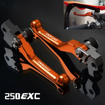 Dla 250EXC/250EXC-F 2005-2018 250 EXC/EXC-F/EXCF F CNC motocykl DirtBike Pit Dirt Bike Motocross Pivot dźwignie hamulca sprzęgła