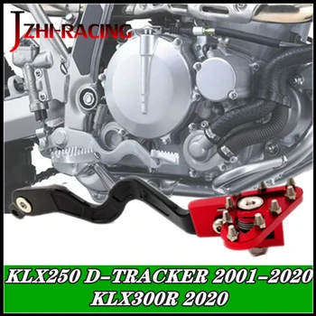 Dla KAWASAKI KLX250 D-TRACKER 2001-2020,KLX300R 2020 akcesoria do motocykli CNC nożne dźwignie hamulca pedał skalowalna regulacja