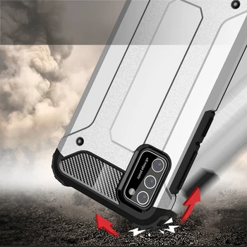 Dla Xiaomi Poco M3 Case 6.53 Inch Rugged Armor Hybrid ochronna tylna pokrywa dla Poco Phone M3 Armor Phone Case Cover