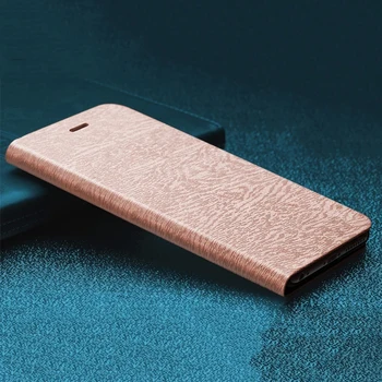 Drewniana gruba PU skórzane etui dla Motorola Moto G9 Power Flip Case dla Moto G9 Power Business Phone Case miękka silikonowa pokrywa tylna