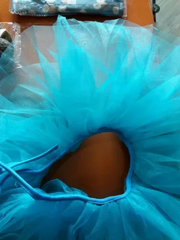 Dziewczyna Balet Taneczne Stroje Ćwiczenia Puszyste Spódnica Dzieci Tutu Balet Strój Kąpielowy Spódnica Krótki Fartuch Szyfon Taneczna Odzież Dla Dzieci