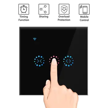 EWeLink Smart Life WiFi kurtyna ślepy przełącznik rolet silnik drzwi głosowe sterowanie Inteligentny dom DIY