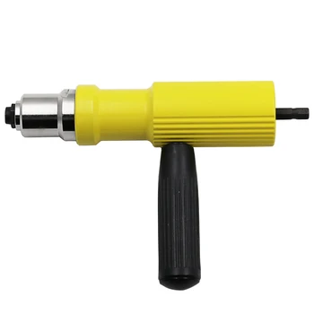 Elektryczna nit nakrętka pistolet Nitowanie narzędzie bezprzewodowa Nitowanie wiertarka zasilacz włożyć nakrętkę narzędzie do Nitowania wiertarka adapter 2.4 mm-4.8 mm