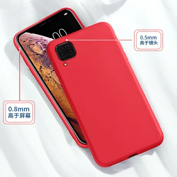 Etui do telefonu Oppo Realme C11 Case Realme C12 C15 C17 luksusowy płyn Silikonowy odporny na wstrząsy miękki TPU zderzak Realme C11 Case Cover