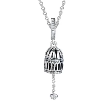 FANDOLA Beads Free As A Bird kolczyki wisiorki dla kobiet DIY nadaje się w luksusowym stylu bransoletka 925 srebro koraliki do wyrobu biżuterii F830