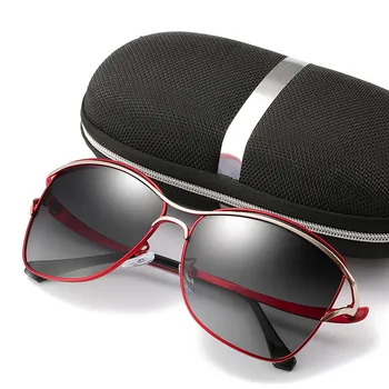 FENCHI polarized damskie okulary 2020 przewymiarowane stop UV400 wysokiej jakości retro okulary jazdy okulary dla mężczyzn/kobiet