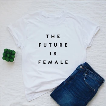 Feministyczna koszulka Damska moda harajuku bluzki plus vintage t-shirt graficzny trójniki ulica gotycka print top harajuku śmieszne koszulki