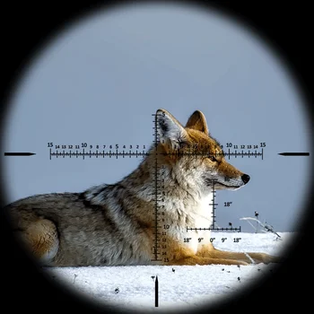 Fire Wolf 8-32X56E Scope Tactics Rifle Scopes boczna optyka ostrość czarny matowy do polowania i na zewnątrz wzrok teleskop
