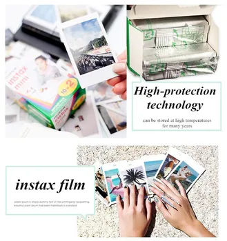 Fujifilm Instax Mini 8 9 7S 25 Film Camera Photo 3Inch White Edge Films for Liplay Polaroid Instant Mini 9 8 7s 25 50 90 Sp-2