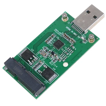 Gorąca sprzedaż Mini USB 3.0 to PCIE mSATA External SSD PCBA Conveter Adapter Card