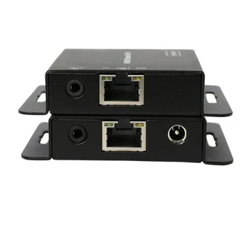 HDMI IR extender control over cable UTP POC EDID HDMI extender with Loop&HDMI IR control up to 165ft HDMI RX&TX included