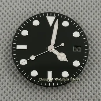 Hot 28.5 mm Watch dial + Watch hands fit ETA 2836 2824,Miyota 8215 821A, DG2813/3804 mechanizm