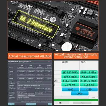 Huananzhi X79-8D płyta główna Intel Dual CPU LGA 2011 E5 2689 2670 V2 DDR3 1333/1600/1866 Mhz 256 GB M. 2 NVME SATA3 USB3.0 E-ATX