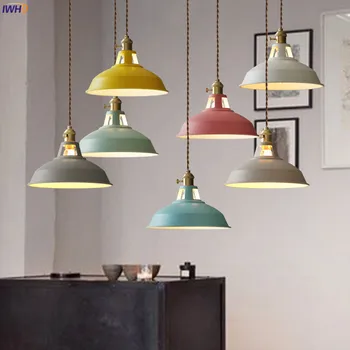 IWHD Nordic Modern LED lampa wisząca kuchnia jadalnia salon światło lampy wiszące element zawieszony oświetlenie Hanglamp oprawa wystrój