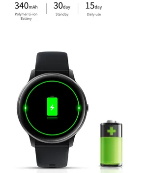 Imilab Smart Watch Blood Pressure Sleep Heart Rate Monitor Multi Sports Wristband Wodoodporna IP68 dla IOS Android