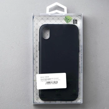 Innowacyjne etui iPhone XR, silikon, matowy, czarny 5188298