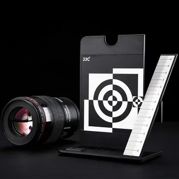 JJC Camera Lens Autofocus Auto Focus Calibration Tool Chart via Select DSLR Camera posiada funkcję AF Fine Tune AF Micro Adjustment