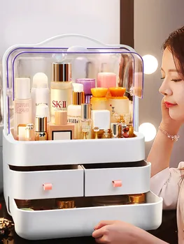 JOYBOS nowy makijaż zestaw ochrony szuflada do przechowywania kosmetyków regały stacjonarne środki do pielęgnacji skóry, szminka piękno szuflada do przechowywania JBS52