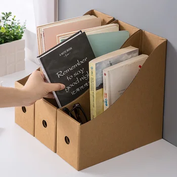 Jakości papier pakowy pliki książki schowek wielofunkcyjny wielowarstwowe pocztowa różnych dokumentów biuro w domu tenis pudełko do przechowywania