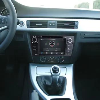 Josmile 1 Din samochodowy odtwarzacz DVD do BMW E90/E91/E92/E93 2005 3 serii multimedialne radio samochodowe do nawigacji GPS system audio radioodtwarzacz 3G