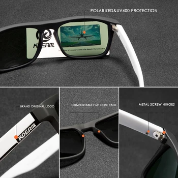 KDEAM Guy ' s All Matching Polarized Sunglasses Night Sight/Photochromic Driving Okulary UV400 New Colors of KD156 CE