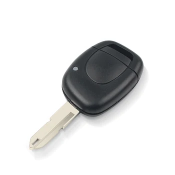 KEYYOU 1 przycisk 433Mhz samochodowy zdalny kluczyk pasuje do Renault Clio Master Twingo Kangoo Uncut NE73 VAC102 Blade ID46 PCF7946 Chip Shell