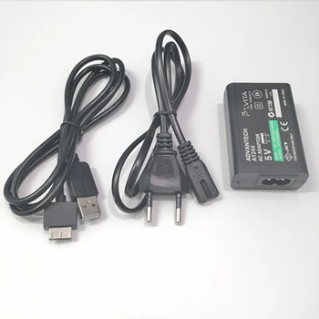 Kabel USB do ładowania danych domowe ładowarka sieciowa zasilacz zasilacz sieciowy do Sony PlayStation Psvita PS Vita PSV 1000