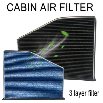 Kabinowy filtr powietrza do AUDI A4 A5 S5 S4 Q5 RS4 RS5 SQ5 allroad rozmiar: 240 mm 147 mm 278 mm,190 mm,35 mm nr części : 8K0819439A