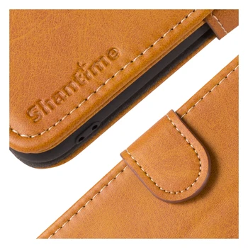 Klapka Motorola One Fusion+ Leather Case Luxury With Magnet Wallet Case For Motorola One Fusion Plus Phone Cover